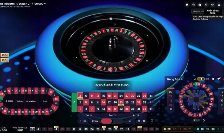 Bàn cược Roulette FB88